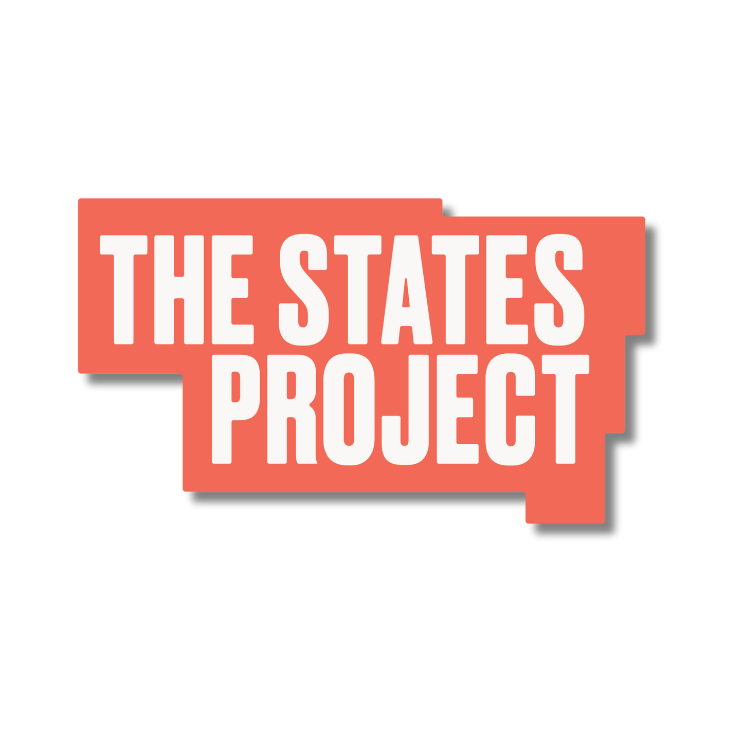 The States Project Logo Sticker