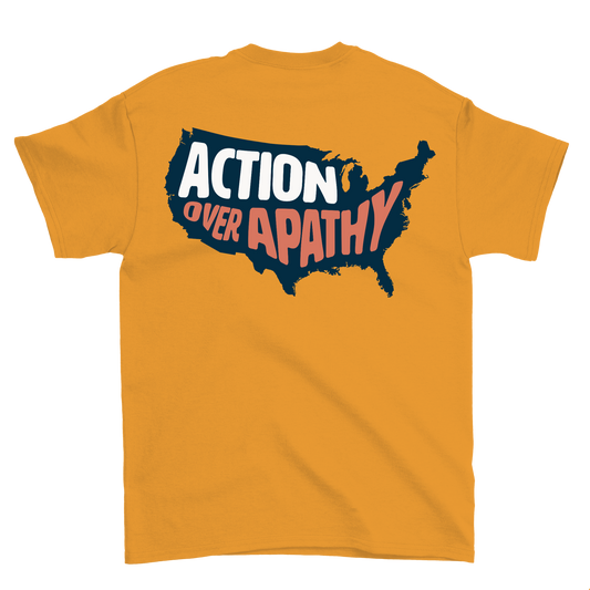 Action Over Apathy Tee